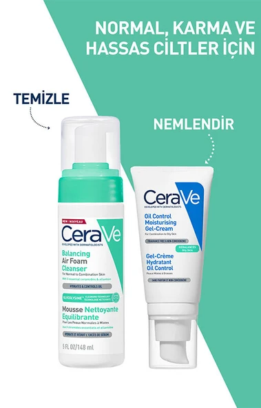 CeraVe Balancing Air Foam Cleanser 148 ml - Resim 7