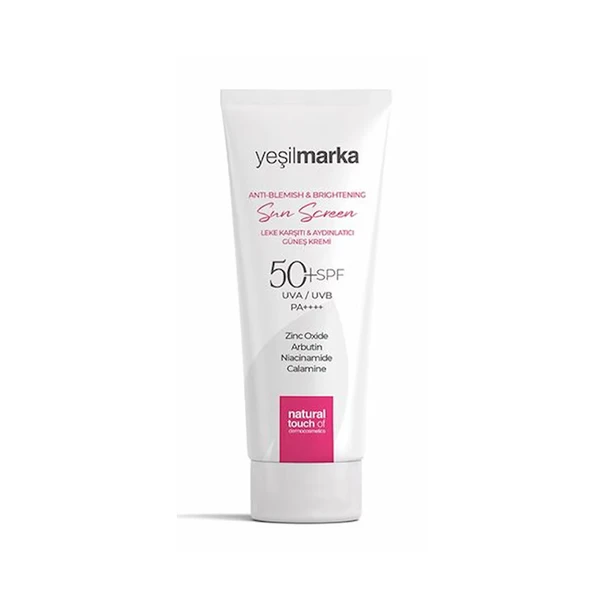 Yeşilmarka Leke Karşıtı & Aydınlatıcı Güneş Kremi 50+Spf 50 ml ürün görseli