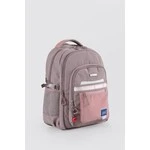 Ççs Su Geçirmez Kumaş Çocuk Çok Gözlü Mor Pembe Ortopedik Sırt Okul Çantası (51928) - 2