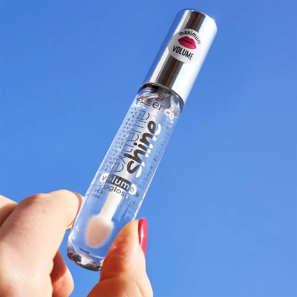 Essence Dudak Parlatıcısı Extreme Shine Volume -  01 Crystal Clear 5 ml - 6