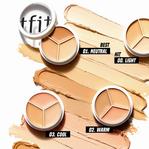 TFIT Cover Up Pro Concealer Kapatıcı 15 gr -04 Dark - Resim 5