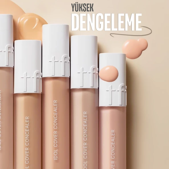 TFIT Idol Cover Concealer P03 Tone Up 6.5 gr - Resim 5