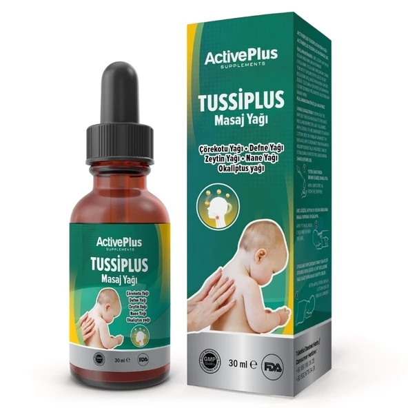 ActivePlus TussiPlus Masaj Yağı 30 ml ürün görseli
