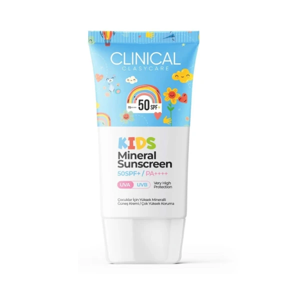 Clasy Care Clinical Spf50+ Kids Mineral Güneş Kremi 50 ml