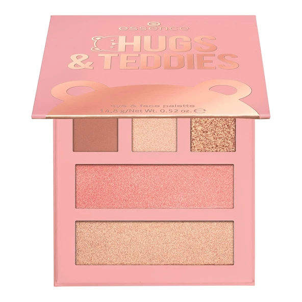 Essence Hugs and Teddies Blush Palette - 01 Nude 14,8 g ürün görseli