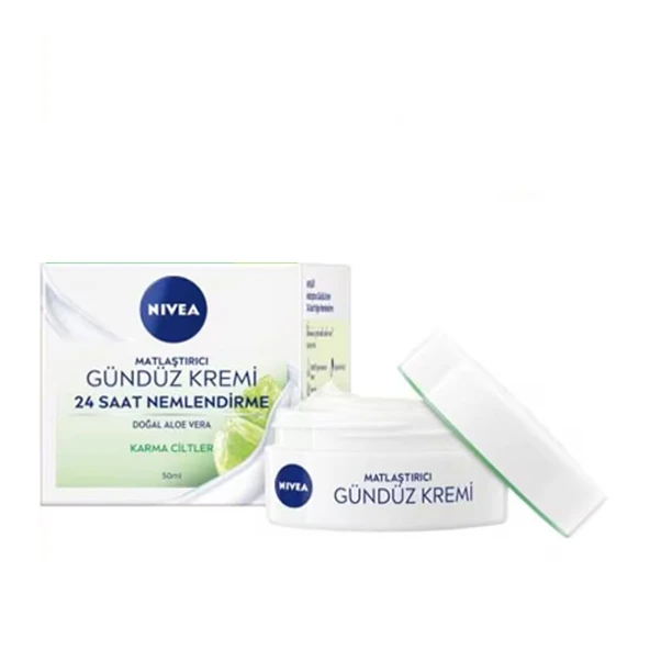 Nivea Matlaştırıcı 24 Saat Nemlendirici Gündüz Kremi 50 ml