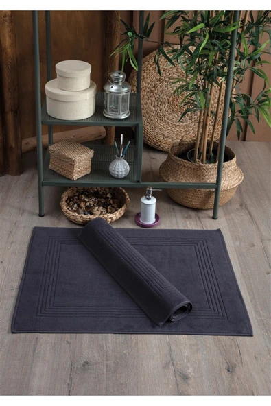 Sevim 2'li Ayak Havlusu Seti - %100 Pamuk Havlu Takımı - 50x70 Cm - Yumuşak & Yüksek Su Emici - 2