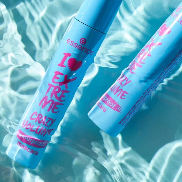 Essence I Love Extreme Crazy Volume Waterproof Mascara 12 ml - Resim 6
