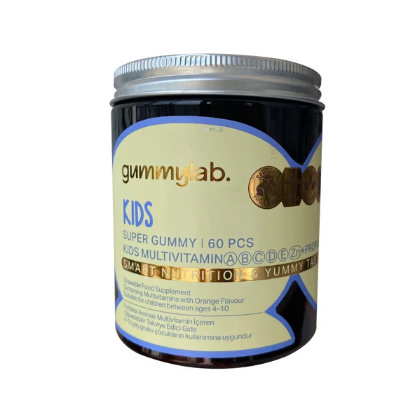 Gummylab. Kids Super Gummy 60 Adet Jel Form ürün görseli