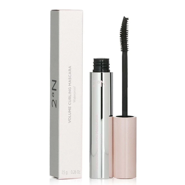 2aN Volume Curling Mascara Waterproof 7.5 gr - Resim 2