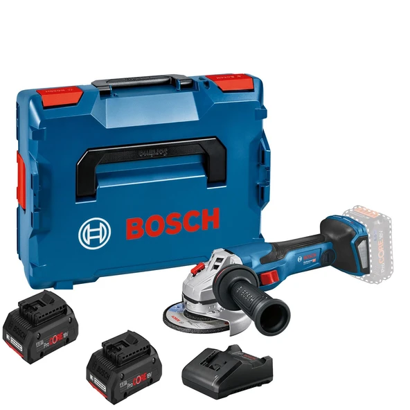 Bosch GWS 18V-15 SC Procore 2x4,0Ah Çift Akülü Taşlama Makinesi - 1