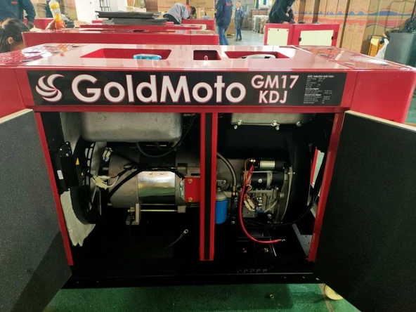 GoldMoto GM17KTDJ Dizel Jeneratör 16Kva Trifaze Marşlı Kabinli - 3