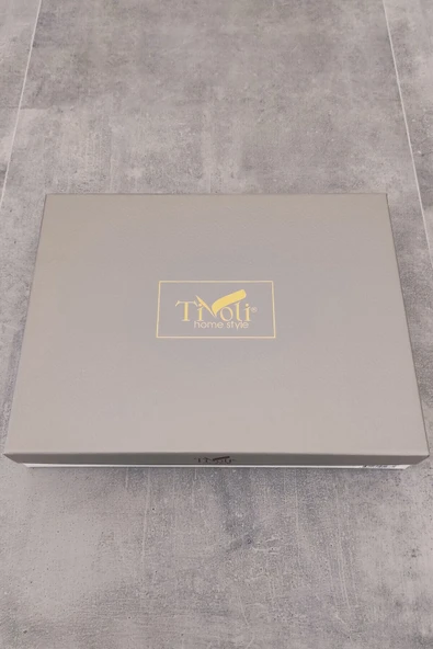 Sevim 2'li Set Bambu Banyo Havlusu - Pamuk Saten Bordürlü & Balıksırtı Desenli - Tivoli - Calais - 2