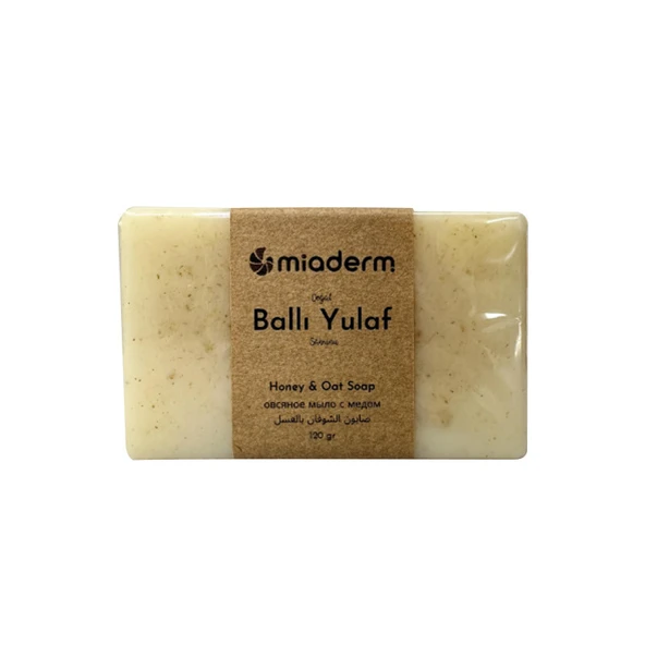 Miaderm Ballı Yulaf Özlü Nemlendirici ve Besleyici Cilt Bakım Sabunu 125gr ürün görseli