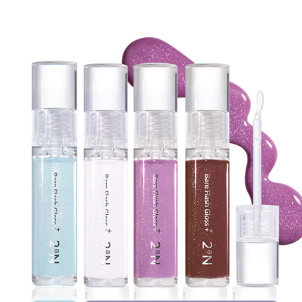 2aN Bare Flash Gloss - BR01 Mood Up 5 gr - Resim 6