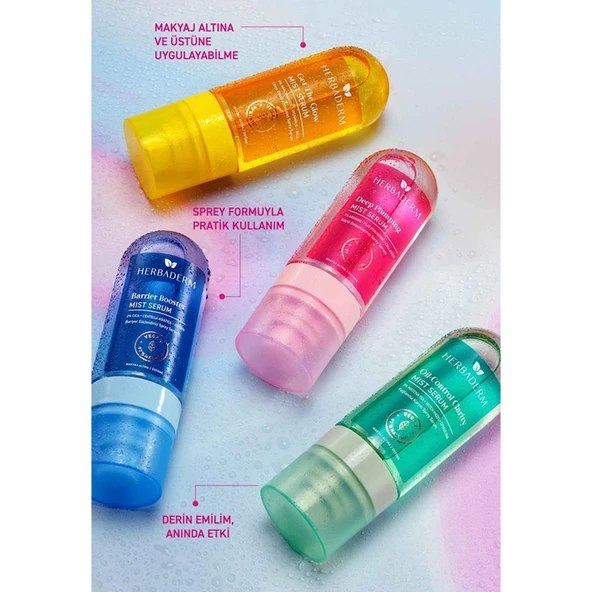 Herbaderm Dolgunlaştırıcı Mist Sprey Serum 80 ml - 2