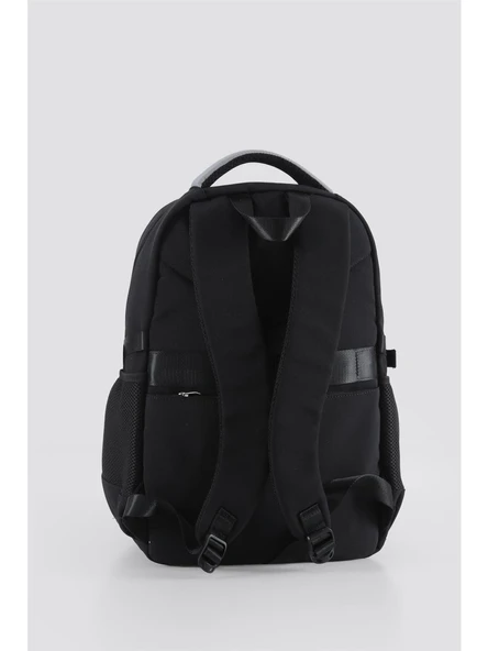 Ççs Su Geçirmez Kumaş Çocuk Çok Gözlü Siyah Gri Ortopedik Sırt Okul Çantası (51928) - 5