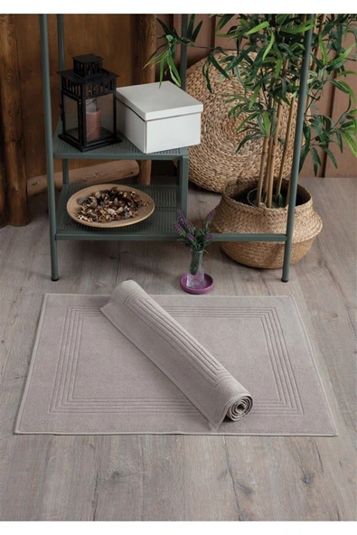 Sevim 2'li Ayak Havlusu Seti - %100 Pamuk Havlu Takımı - 50x70 Cm - Yumuşak & Yüksek Su Emici - 6