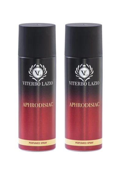 Viterbo Lazio Aphrodisiac 2 X 200 Ml Deodorant