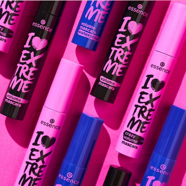 Essence I Love Extreme Volume Mascara 12 ml - Resim 3