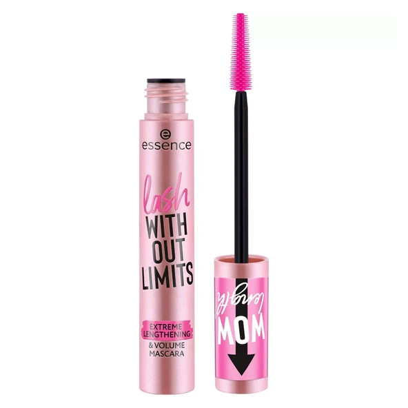 Essence Mascara Without Limits Extreme Lengthening and Volume - 01 Black 13 ml - 2