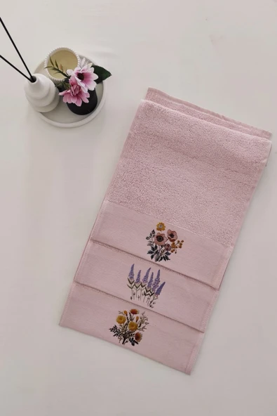 Sevim 3'lü Mutfak Havlu Takımı - Dondurma Baskılı Havlu Seti - Ekstra Yumuşak & Bambu - 30x50 cm - 6