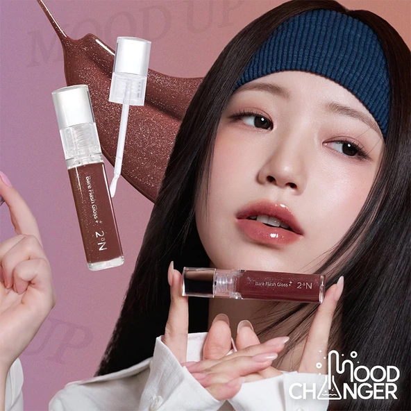 2aN Bare Flash Gloss - BR01 Mood Up 5 gr - Resim 2