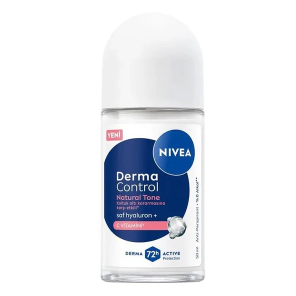 Nivea Derma Control Natural Tone Roll On 50 ml ürün görseli