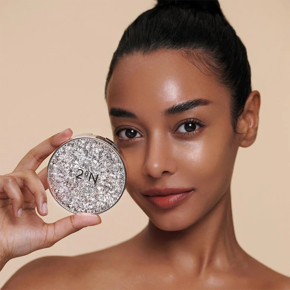2aN Gleaming Tension Pact Cushion Foundation - No17 Pure Ivory 13 gr - Resim 6
