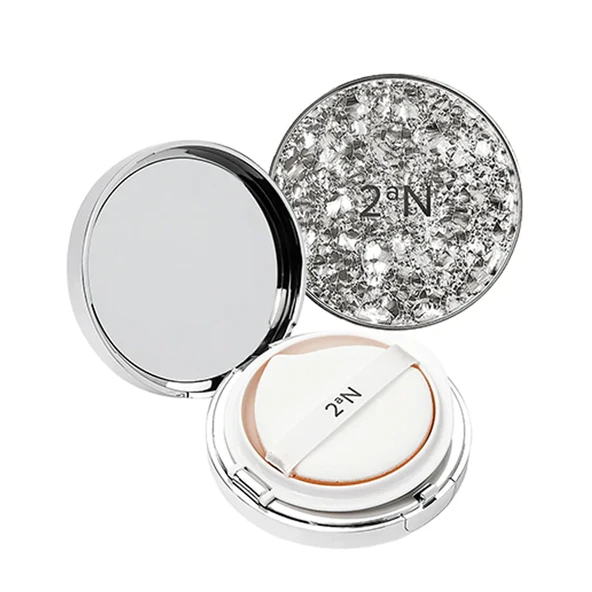 2aN Gleaming Tension Pact Cushion Foundation - No29 Caramel Beige 13 gr - Resim 2