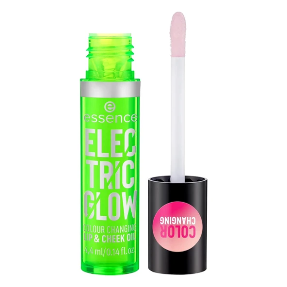 Essence Electric Glow Renk Değiştiren Dudak ve Yanak Yağı 4.4 ml ürün görseli