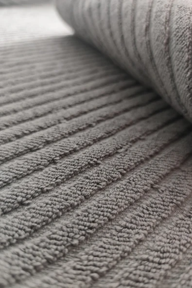 Sevim %100 Pamuk El Havlusu 2'li - Modern Çizgili Tasarım - Yumuşak Dokulu - 3