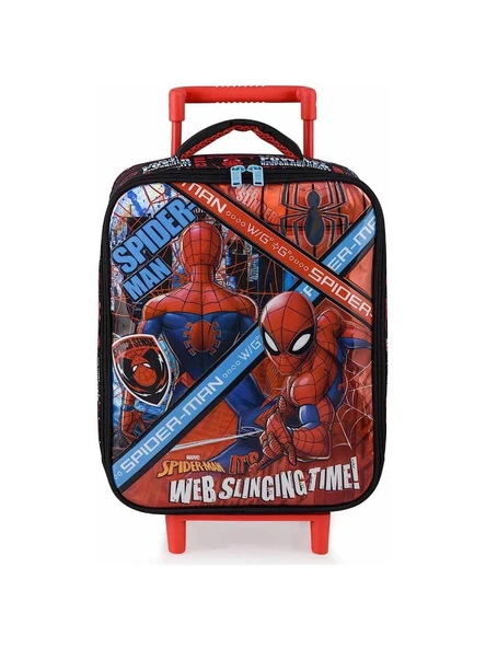 Spiderman Web Slinging Time Çekçekli Anaokul Çantası 41347 ürün görseli