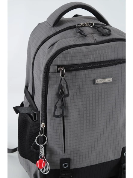 Ççs Dayanıklı ve Konforlu Siyah Gri Spor, Okul Sırt Çantası (51930) - 3