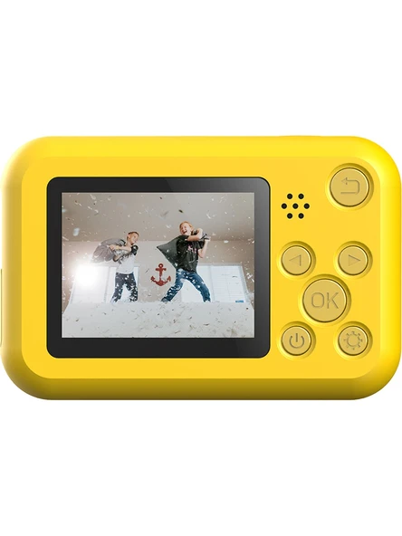 SJCAM FunCam Çocuk Kamerası Sarı - Çocuklar için Fotoğraf Makinesi 1080p 12MP - 2