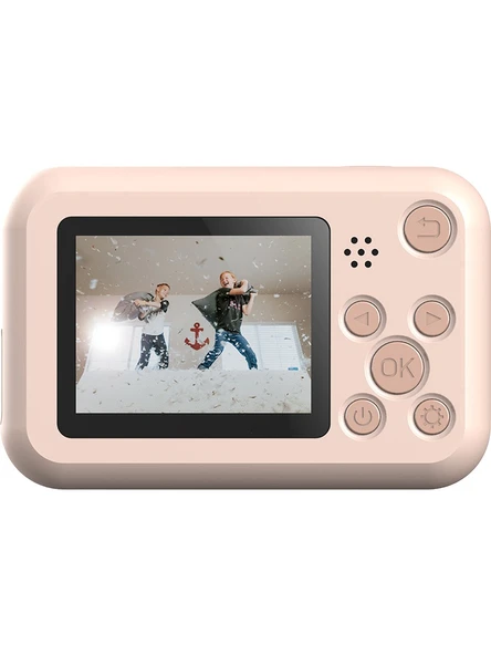 SJCAM FunCam Çocuk Kamerası Pembe - Çocuklar için Fotoğraf Makinesi 1080p 12MP - Resim 2