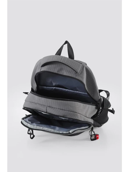 Ççs Dayanıklı ve Konforlu Siyah Gri Spor, Okul Sırt Çantası (51930) - 4