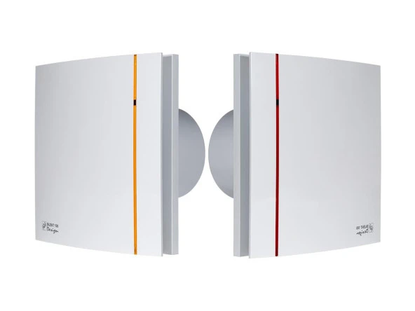 Dekoratif Beyaz Mermer Havalandırma Fanı Marble White Silent 100 Cz Design Ultra Sessiz Banyo Wc Aspiratörü Soler Palau Estetik Dizayn - Resim 3