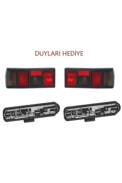 Tofaş Doğan Şahin Slx Uyumlu Duyu Dahil Arka Stop Lambası Sağ ve Sol Takım ürün görseli