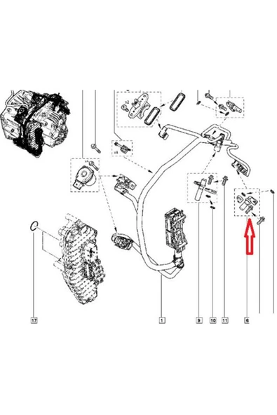 319350513R RENAULT SENSOR FLUENCE-KADJAR-MEGANE III DC4 KAPTOR HIZ - Resim 2