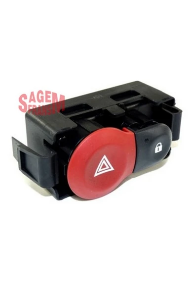 DÖRTLÜ FLAŞÖR ANAHTARI MERKEZİ KİLİT CLIO II ürün görseli