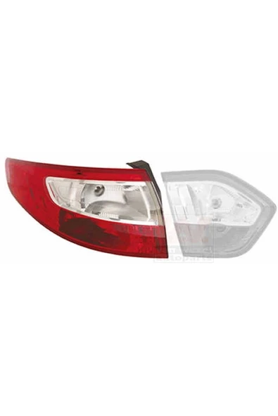 Renault Fluence 2009 2013 Stop Lambası Sol Dıs Duysuz (OEM NO:265552802R) - 1