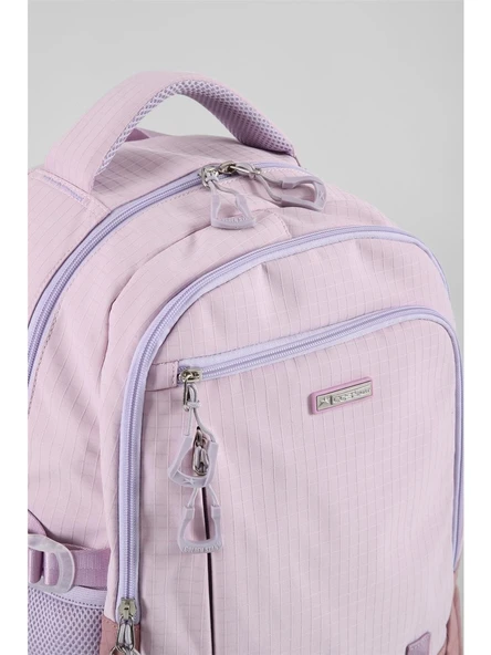 Ççs Dayanıklı ve Konforlu Mor Pembe Spor, Okul Sırt Çantası (51930) - 3