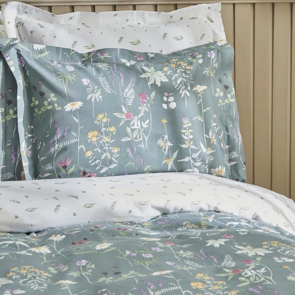 Karaca Home Evergreen Pamuk Çift Kişilik Nevresim Takımı - 5