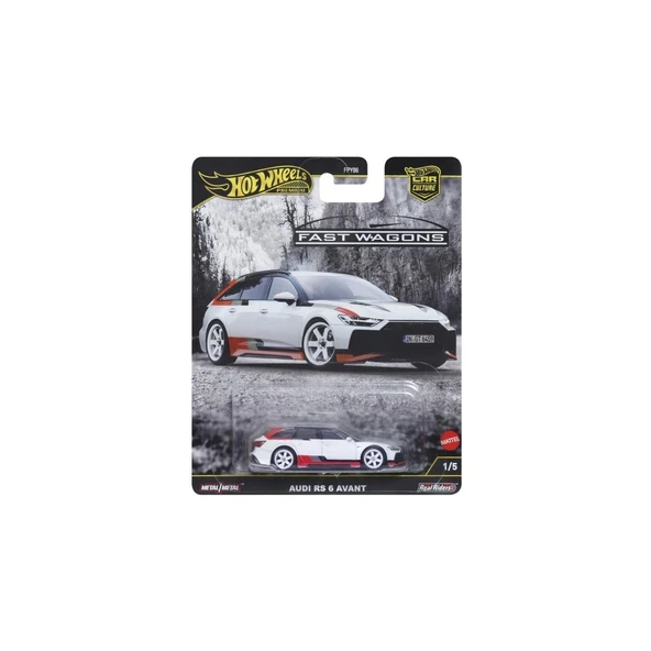 Hot Wheels Premium Fast Wagons Audi RS 6 Avant FPY86 JBK51 ürün görseli