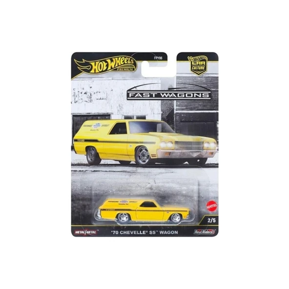 Hot Wheels Premium Fast Wagons 70 Chevelle SS Wagon  FPY86 JBK67 ürün görseli