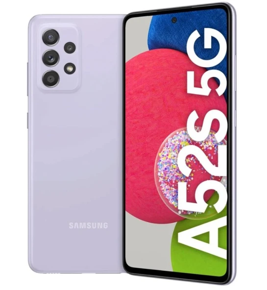 SAMSUNG Galaxy A52S 5G Mor 128 GB 8 GB Ram YENİLENMİŞ ÜRÜN (Sıfır Gibi) - 1
