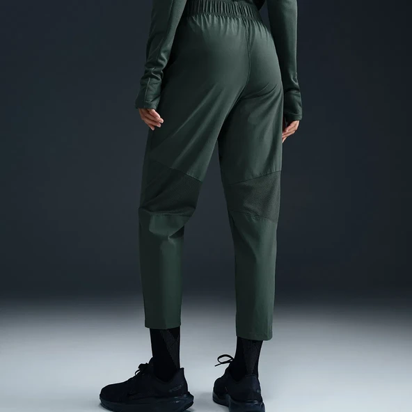 Nike Fast Dri-Fit 7/8 Kadın Yeşil Koşu Eşofman Altı FB7029-338 - Resim 3