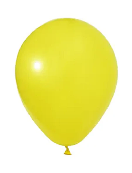 100 Adet 12 İnç 30 Cm Pastel Sarı Balon Doğum Günü İç Ve Dış Mekan Süsleme