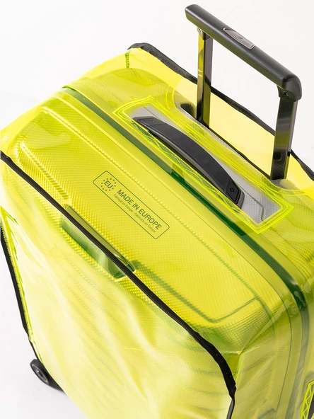 Şeffaf Valiz ve Bavul Kılıfı * Neon Renk Pvc * - 3